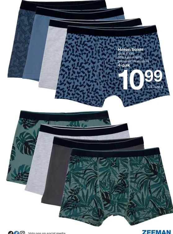 Promotie: Heren boxer