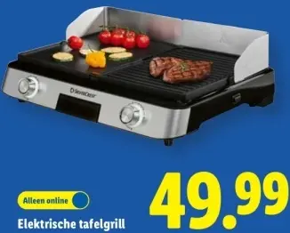 Aanbieding: Elektrische tafelgrill