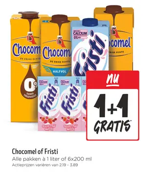 Aanbieding: Chocomel of Fristi