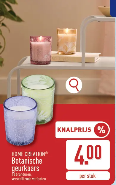 Promotie: Botanische geurkaars