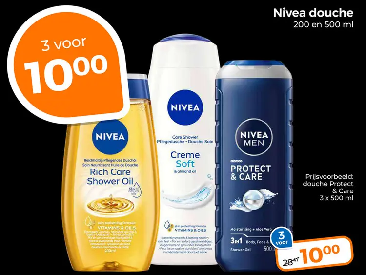 Aanbieding: Nivea douche
