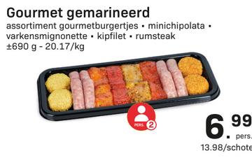 Aanbieding: Gourmet gemarineerd