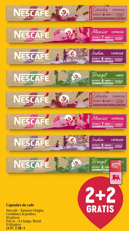 Offre: Café Africa Ristretto | 10 capsules