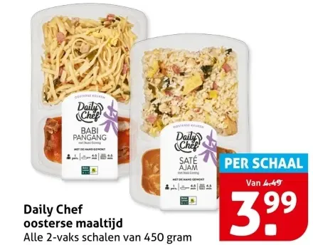 Aanbieding: oosterse maaltijd