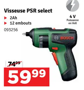 Offre: Visseuse PSR select