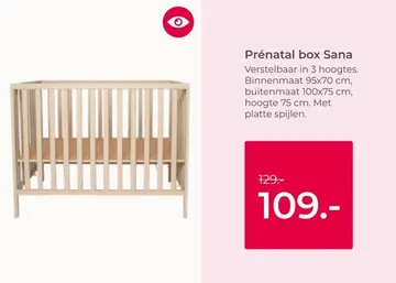 Aanbieding: Box Sana