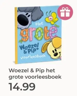Aanbieding: Woezel & Pip het grote voorleesboek
