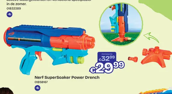 Promotie: Super Soaker Power Drench