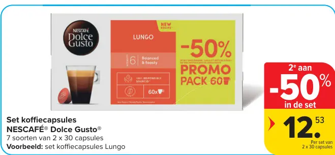 Promotie: Set koffiecapsules