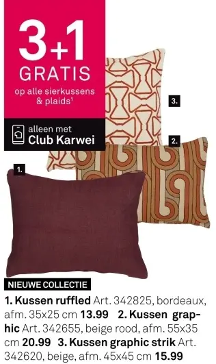 Aanbieding: Alle sierkussens & plaids