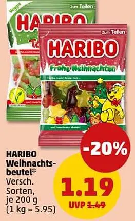 Aanbieding: Weihnachtsbeutel