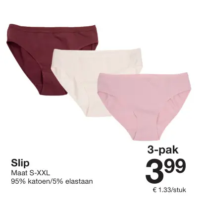 Aanbieding: Slip