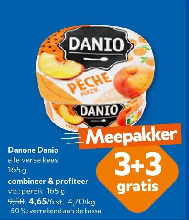 Promotie: Danio alle verse kaas