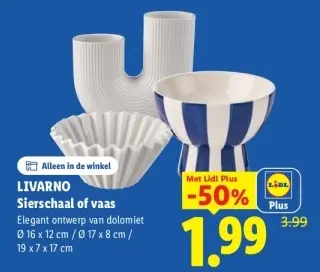 Aanbieding: Sierschaal of vaas