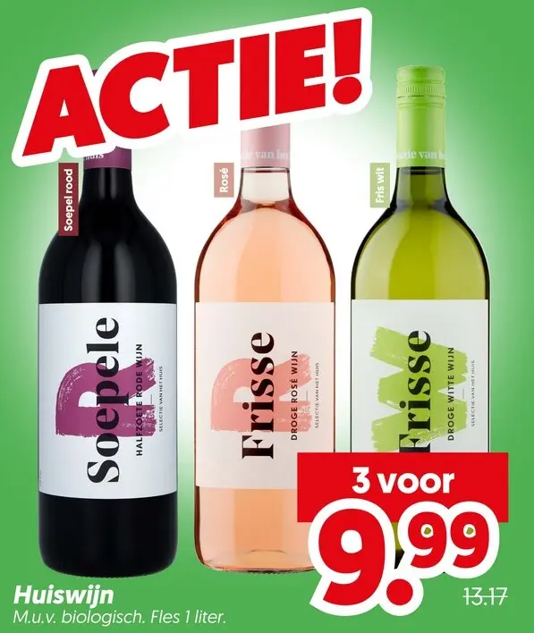 Aanbieding: Huiswijn