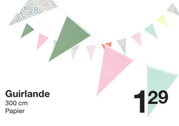 Offre: Guirlande