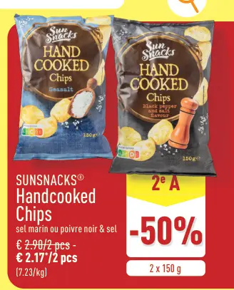Offre: Handcooked Chips