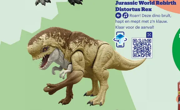 Aanbieding: Jurassic World Rebirth Distortus Rex