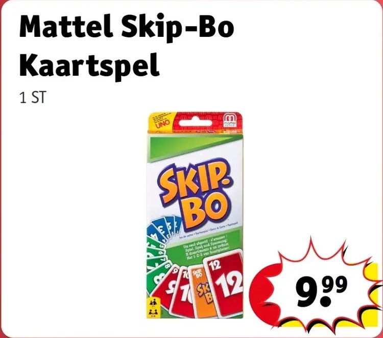 Promotie: Skip-Bo Kaartspel