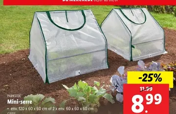 Offre: Mini-serre