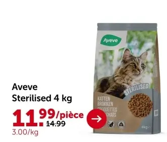 Offre: Aveve Sterilised