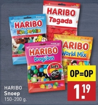 Aanbieding: HARIBO Snoep