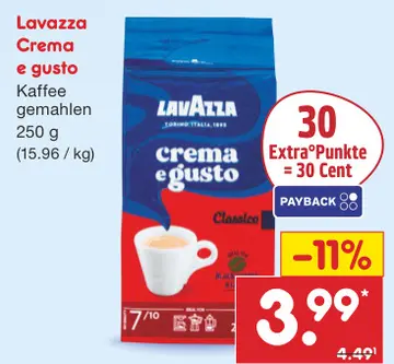 Aanbieding: Lavazza Crema e gusto
