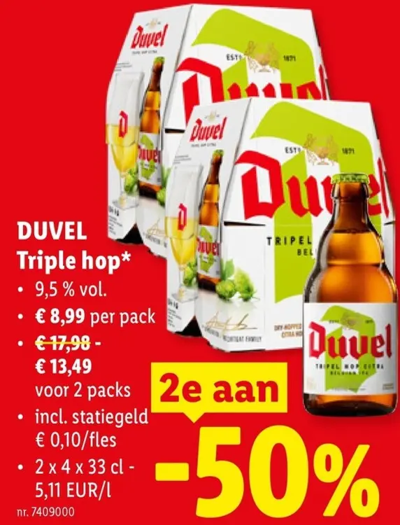 Promotie: Triple hop