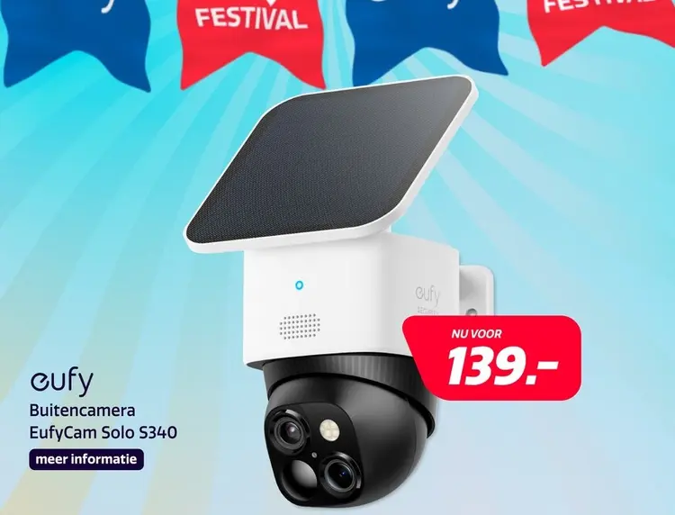 Aanbieding: Eufy eufyCam Solo S340