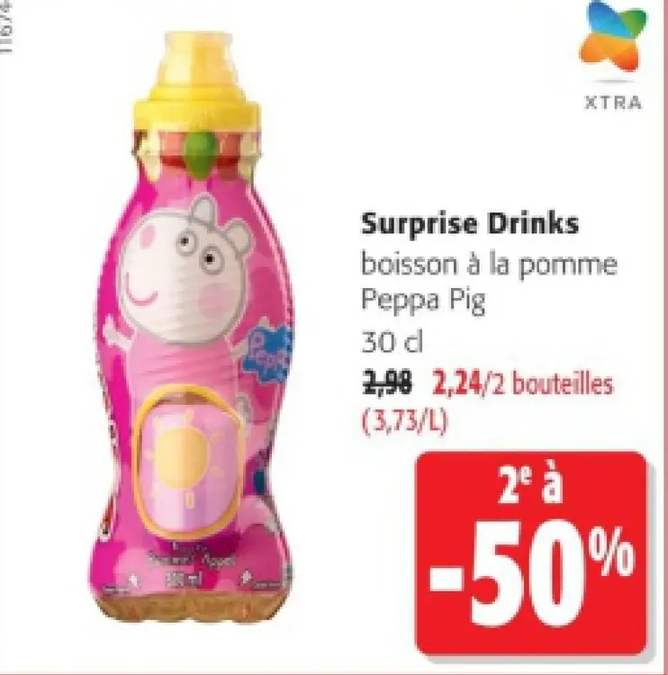 Offre: Surprise Drinks boisson à la pomme