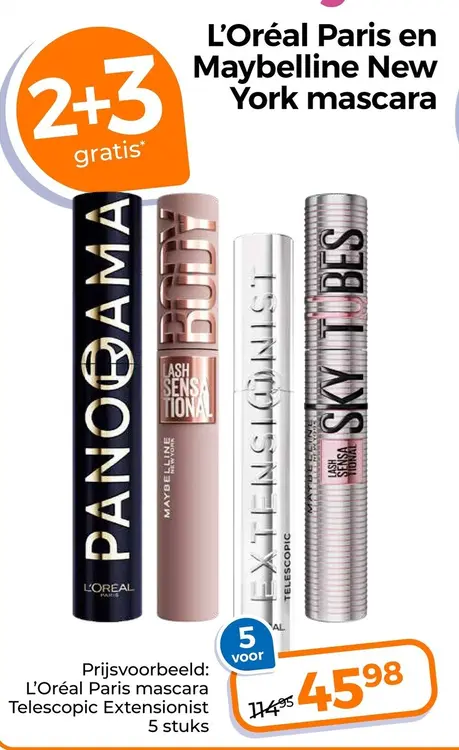 Aanbieding: Mascara