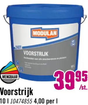Aanbieding: Voorstrijk