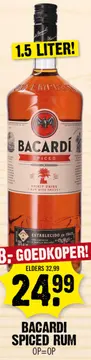 Aanbieding: Bacardi spiced rum