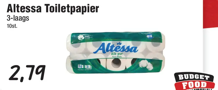 Aanbieding: Toiletpapier