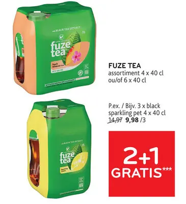 Offre: Fuze tea