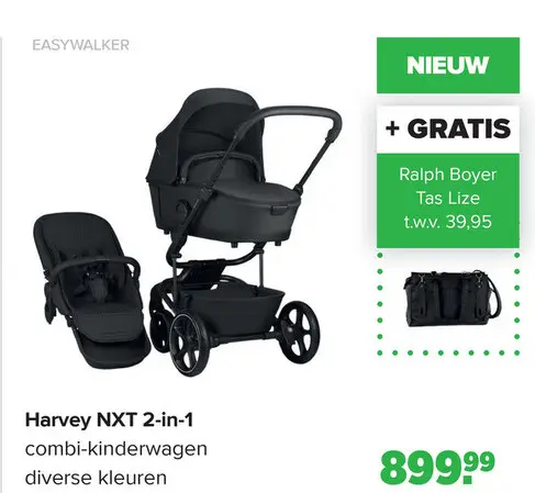 Aanbieding: Harvey NXT 2-in-1 combi-kinderwagen