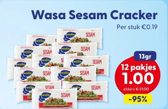 Aanbieding: Sesam Cracker