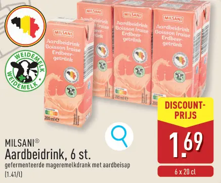 Promotie: Aardbeidrink
