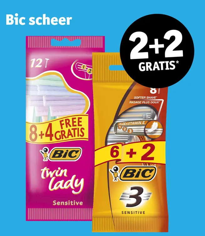 Aanbieding: Bic scheer