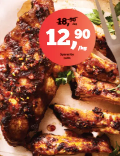 Offre: Spareribs