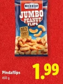 Aanbieding: Jumbo Peanut Flips
