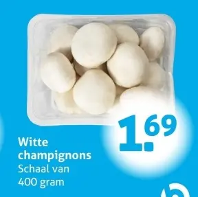 Aanbieding: Witte champignons