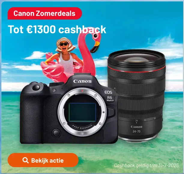 Promotie: EOS R6 Mark II with 24-70 lens