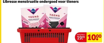Aanbieding: Libresse menstruatie ondergoed voor tieners