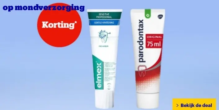 Aanbieding: Tandpasta