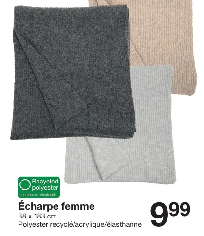 Offre: Écharpe femme