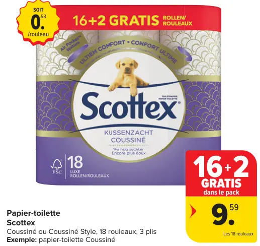 Offre: Papier-toilette