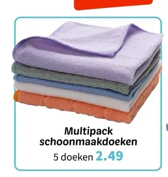 Aanbieding: Multipack schoonmaakdoeken