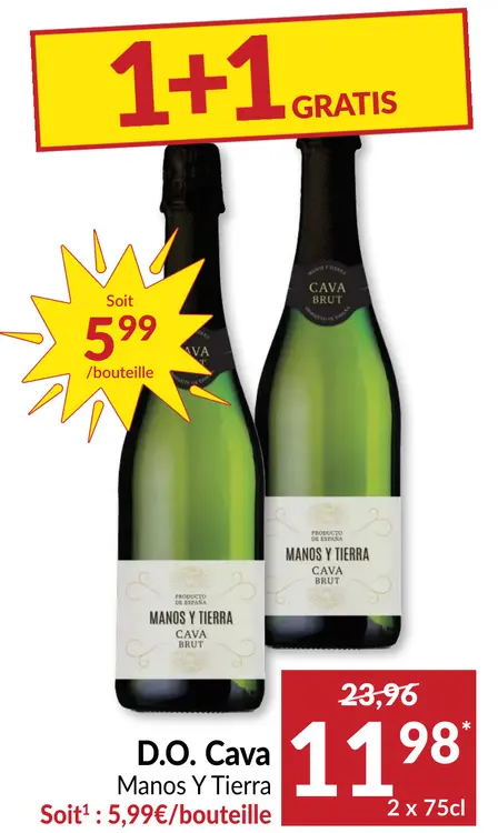 Offre: D.O. Cava Manos Y Tierra
