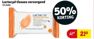 Aanbieding: Lactacyd tissues Verzorgend
